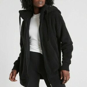Athleta Tugga Long Sherpa Jacket